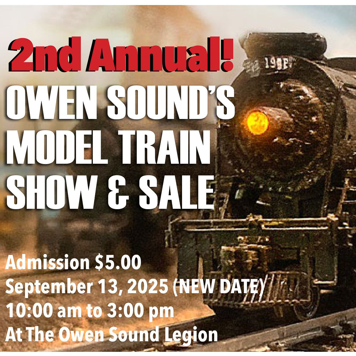 Event image Model Rail Show and Sale